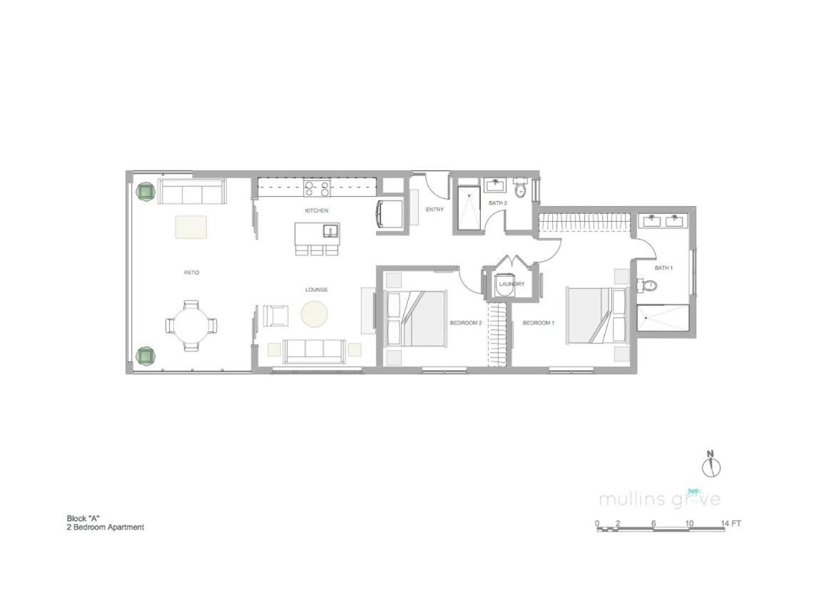 세인트 피터 Mullins Grove 아파트 호텔 외부 사진