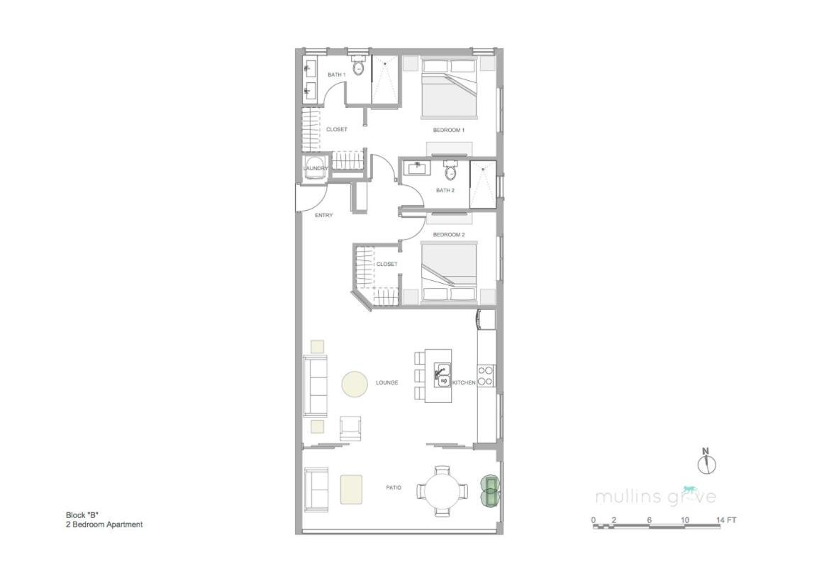 세인트 피터 Mullins Grove 아파트 호텔 외부 사진